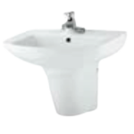 Huida Escape Ivory Half Basin Leg P133H